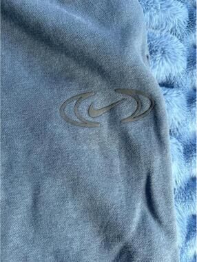 Nike Women's Grey and Blue Joggers-tracksuit